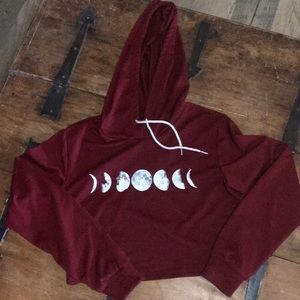 Cropped hoodie